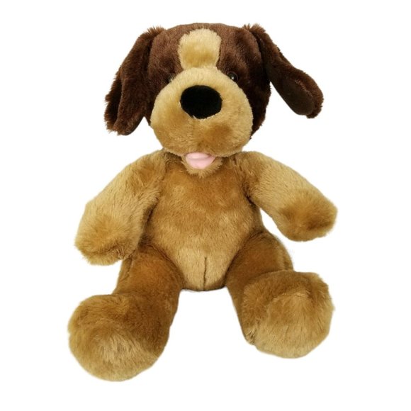 Build A Bear Dog Chocolate Lab Labrador Plush Puppy 2013 BABW 14" Stuffed Animal - Picture 1 of 10